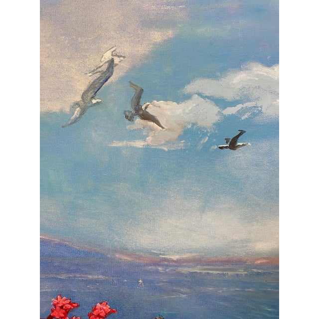 Alton S Tobey - Seascape Terrace, Original, Signed For Sale - Image 15 of 17