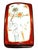 Antique Chinese Red Lacquer Box Porcelain Plaque Metal Inlay C1920 For Sale In Dallas - Image 6 of 18