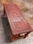 Chavín Culture Peruvian Tooled Leather Table Bench For Sale - Image 9 of 12