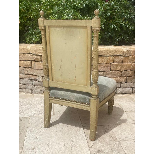 Small Louis XVI Side Chair For Sale - Image 10 of 18