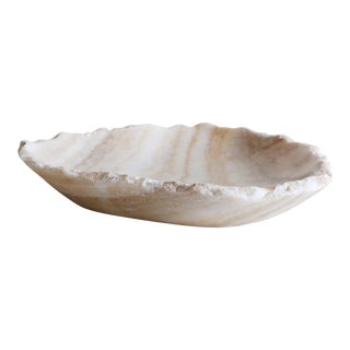 Onyx Tray With Natural Edge For Sale