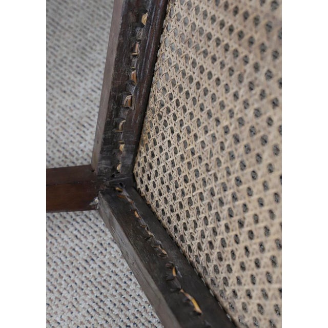 1920 Art Deco Brazilian Rosewood Side Chairs from France - a Pair For Sale - Image 9 of 13