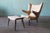 An original AP19 “Papa bear” chair designed by Hans J. Wegner for A.P. Stolen, designed in 1951 and made in Denmark. This...