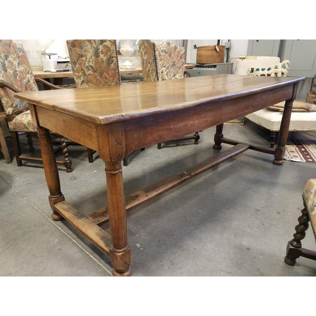 Walnut Louis Philippe Dining Table | Chairish
