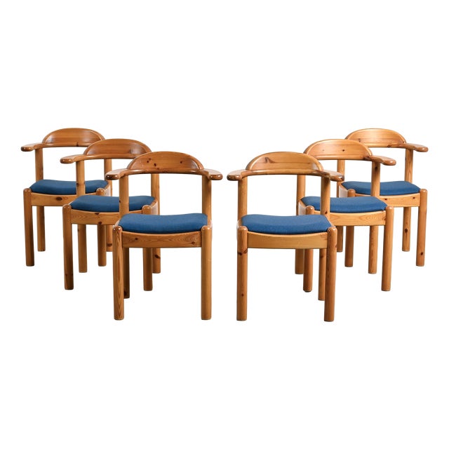 Armchairs by Vamdrup Stolefabrik, Denmark, 1970, Set of 6 For Sale