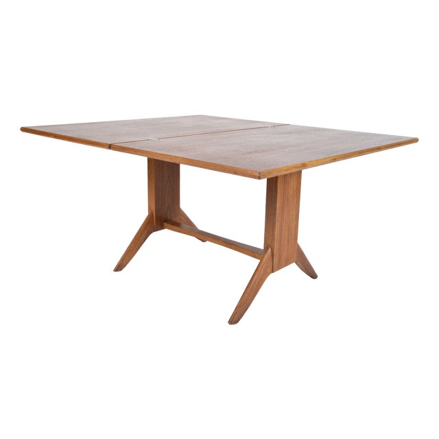 Mid-Century Teak Metamorphic Dining Coffee Table by Wilhelm Renz, Germany, 1950s For Sale
