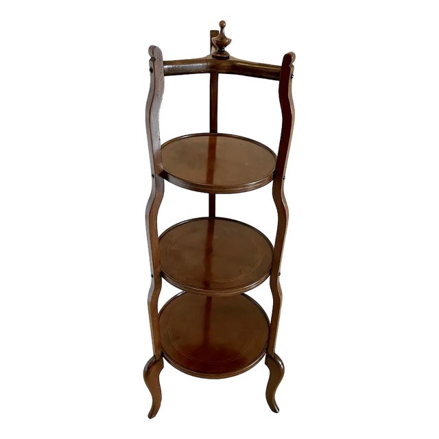 Edwardian 3-Tier Cake Stand, 1900s For Sale