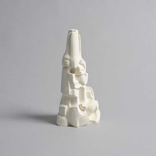 Jan Keustermans, Abstract Sculpture, Plaster For Sale - Image 9 of 18