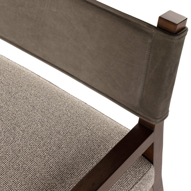 Four Hands Ferris Dining Armchair - Tulsa Ink For Sale - Image 12 of 12