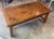 Rustic Vintage Rustic Farmhouse Coffee Table in Oak, 1950 For Sale - Image 3 of 18