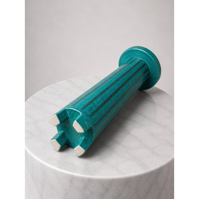 Argenta Vase by Wilhelm Kåge for Gustavsberg, Sweden, 1930s For Sale - Image 6 of 9