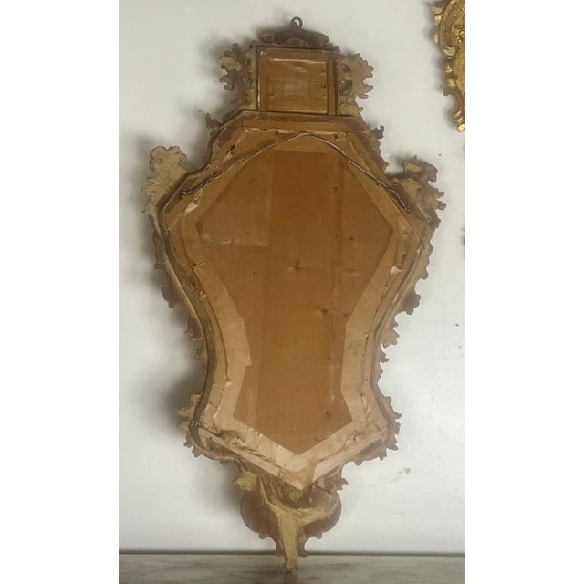 19th Century Italian Carved Giltwood Mirrors For Sale - Image 12 of 14