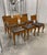 Mid-Century Modern Set of 6 Danish Modern Beech Dining Chairs – 1960s – Cabriole Legs For Sale - Image 3 of 18