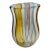 Hand Blown Murano-Style Glass Tiki Beach Inspired Flower Vase by Designer Karen Curtis For Sale
