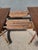 1920s Antique 1920s Mahogany Double Pedestal Dining Table – 88" X 45" – Brass Casters For Sale - Image 5 of 6