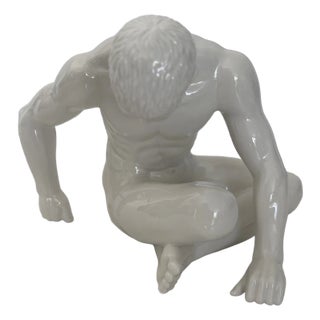 Porcelain Male Figurine For Sale