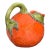 Vintage Majolica Style Citrus Motif Pitcher For Sale
