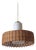 Pedant Lamp in Opal Glass with Braided Rattan from Doria, Germany, 1960s For Sale