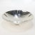 A fine hand-hammered Arts & Crafts footed dish or bowl. With a lobed-hand-hammered bowl mounted on a shaped foot. In...