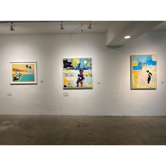 Contemporary Dan Parry-Jones, Cornwall Beach, 2025, Mixed Media For Sale - Image 3 of 14