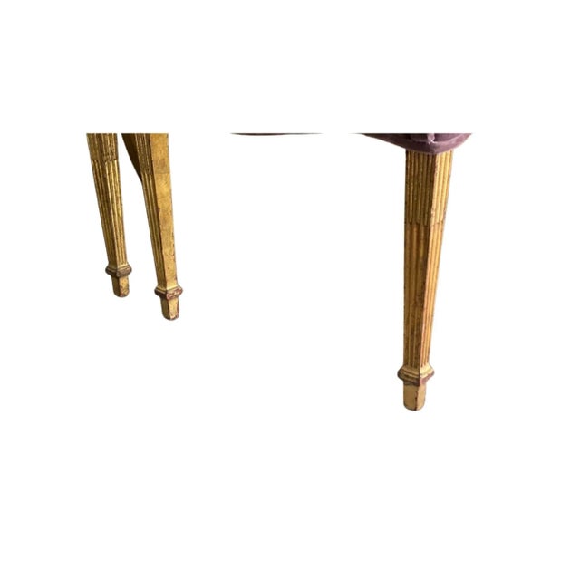 Vintage Regency Web Back Side Chairs - a Pair For Sale - Image 9 of 12