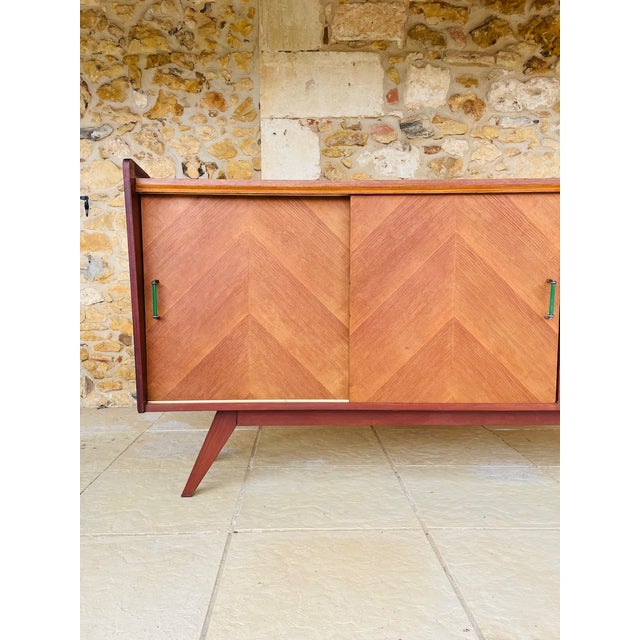 Mid-Century Ash and Mahogany Sideboard, 1950s For Sale - Image 15 of 18