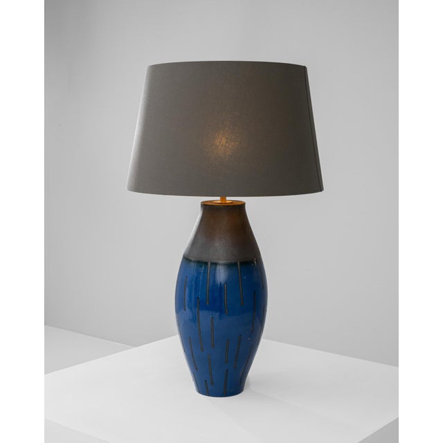Early 20th Century 20th Century German Ceramic Table Lamp For Sale - Image 5 of 18