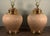 Ceramic Vintage Ceramic Faux Bamboo Table Lamps With Gold Accents - A Pair For Sale - Image 7 of 10