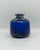 Vintage Hand-Blown Cobalt Blue Scavo Murano Glass Vase from Seguso Vetri D'Arte, 1980s For Sale - Image 12 of 13