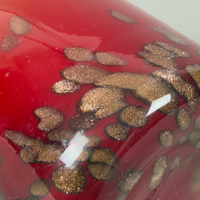 Glass Vintage Murano Glass Vase, 1970s For Sale - Image 7 of 13