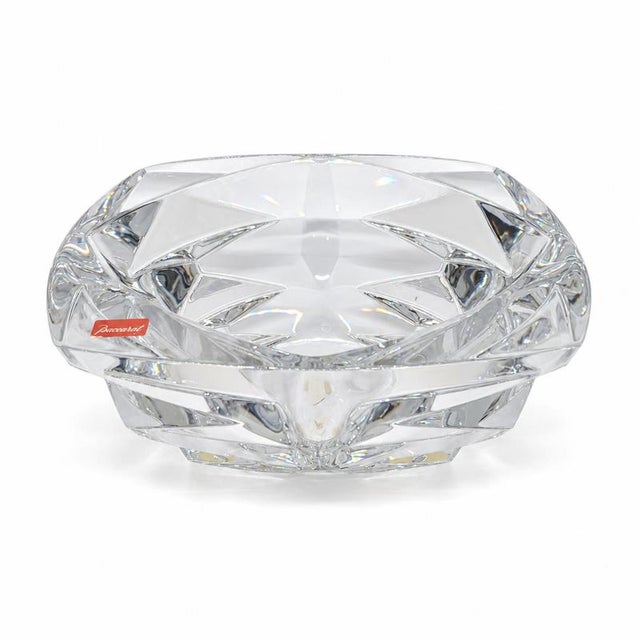 Baccarat - "Objectif" Crystal Goblet/Centerpiece - Thomas Bastide - France, 1999. Decorative goblet or small centerpiece...