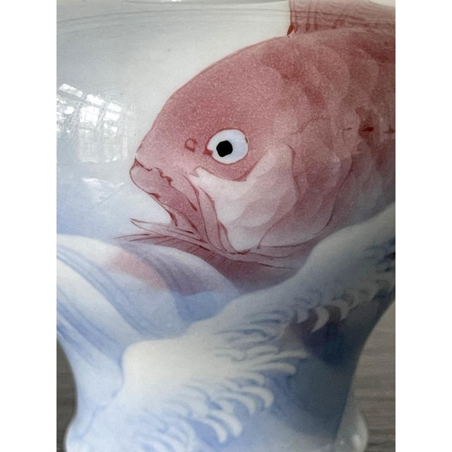 One of The Two Japanese Ceramic Vases Makuzu Kozan Meiji Period For Sale In Atlanta - Image 6 of 18