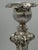 Pair of Baroque Revival Sterling Silver Candlesticks With Figural Tripod Bases For Sale - Image 10 of 15