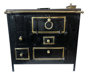 Antique Children's Stove in Cast Iron, 1890s