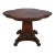 Maitland Smith Carved Base Figural Mahogany Center Table For Sale