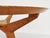 Brown Vintage Italian Architectural Table in Highly Grained Pine by Orlando Orlandi, 1950 For Sale - Image 8 of 11