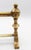Traditional Early 20th Century English Edwardian Period Pair of Georgian Revival Brass Tool Rests For Sale - Image 3 of 7