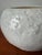 White Mid-Century Ruddell Studio Art Pottery Bowl or Cachepot – Organic Textured White Glaze For Sale - Image 8 of 8