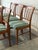 1960s Teak Slat Back Dining Chairs Set of 6 Newly Reupholstered Swedish Mid-Century Modern 1960s For Sale - Image 5 of 13