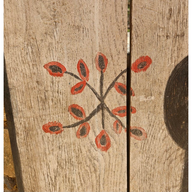 Antique Pair of Primitive Cupboard Doors For Sale - Image 13 of 18