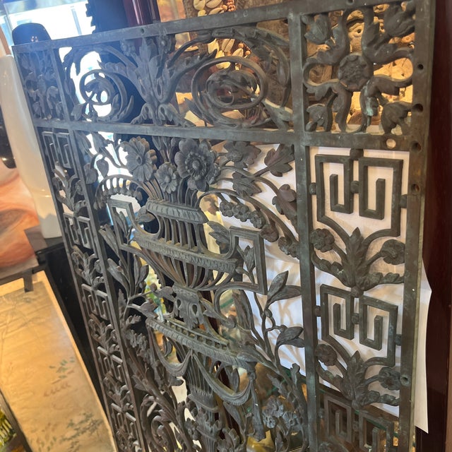 Pair of 19th Century Antique Decorative Bronze Panels For Sale - Image 10 of 12