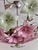 Vintage Italian Murano Style Botanical Flower Ceiling Light, Vintage Handblown Pink Green Glass Bouquet Chandelier, 5-Light Flush Mount For Sale - Image 6 of 17