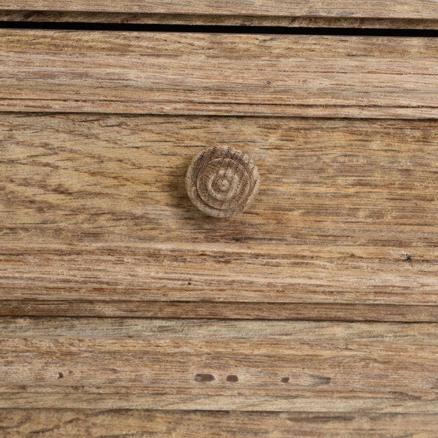 1890s French Oak Bedside Table For Sale - Image 12 of 18