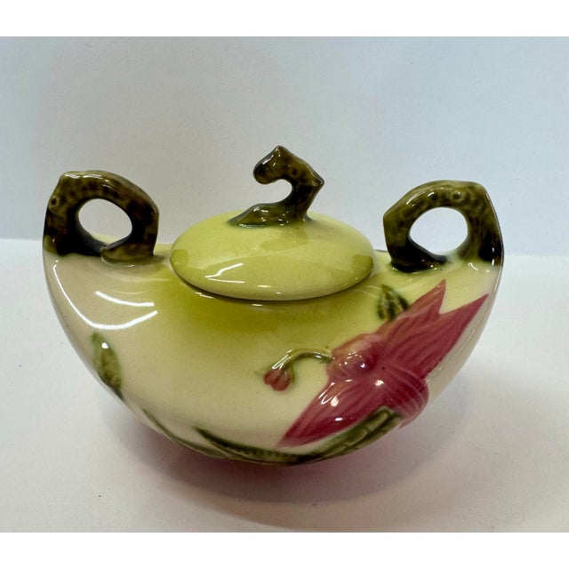 Vintage Hull Art Pottery Wildflower Tea Set - 3 Pieces For Sale - Image 10 of 12