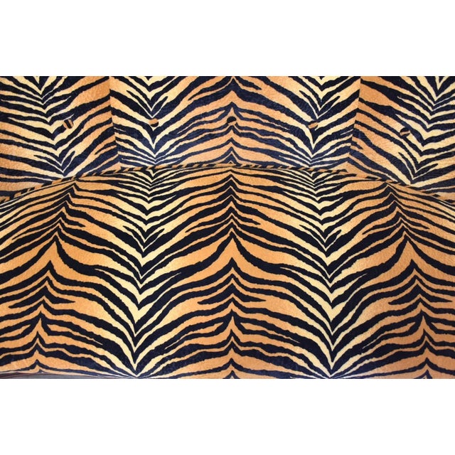 Brown 1800s Antique Victorian Spoonback Sofa For Sale - Image 8 of 10