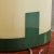 Forest Green + Cream Acrylic Dome Table Lamp, 1970s For Sale - Image 4 of 6