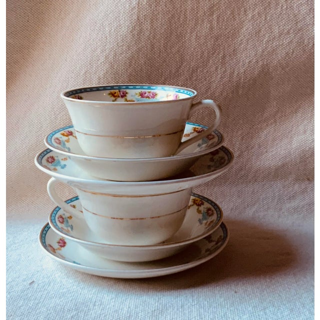 1930s Grindley "The Royston" Dinner Service for Two - Vermont Estate Collection For Sale - Image 14 of 17