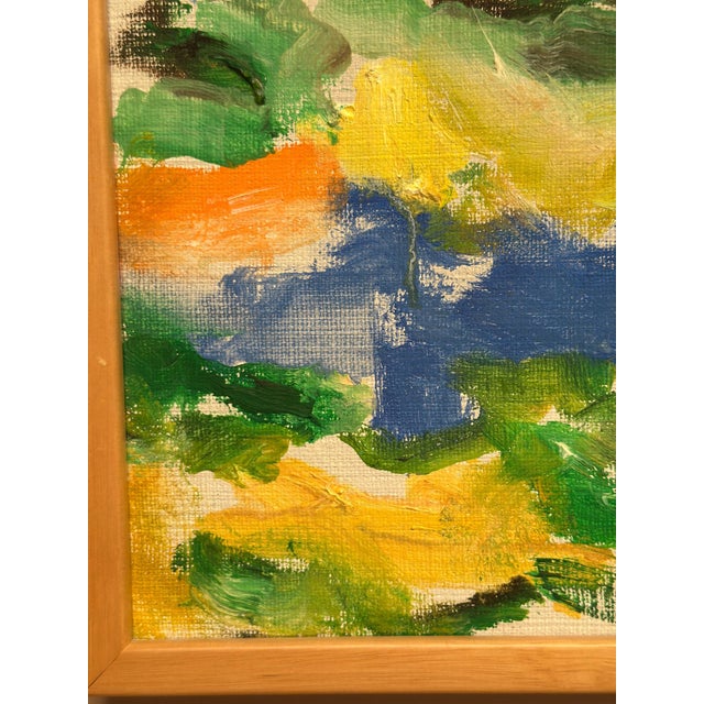 Inge Blomqvist, Composition, 1960s, Oil Painting on Canvas, Framed For Sale - Image 9 of 14
