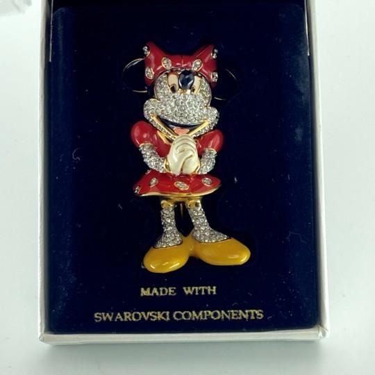 Disney Arribas Brothers Swarovski Jeweled Minnie Mouse Figurine Cristal Collection (Limited Edition #790/10,000 With Original Boxes and Certificate) For Sale - Image 4 of 18