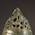 Vintage Bronze Boshan Incense Burner With Turtle & Crane — Han-Style Mountain Censer, 19.7 in Tall, Asian Antique Decor For Sale - Image 4 of 10